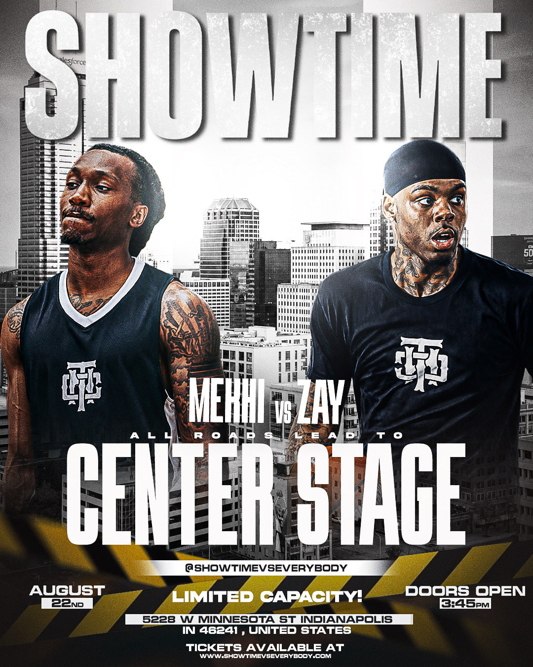 SHOWTIME Center Stage 002 - Event Ticket